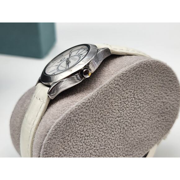 ECCLISSI 23650 925 Sterling Silver Case Quartz Analog Women's Watch New Battery - Picture 6 of 11